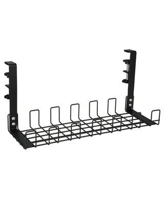 2WAYケーブルトレー (デスク内側・外側対応) クランプ式