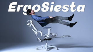 【新発売】感動コスパ 寝れる多機能オフィスチェア ErgoSiesta(エルゴシエスタ) 8/23に予約販売開始